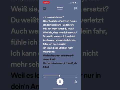 Ayliva Beifahrer lyrics ❤️