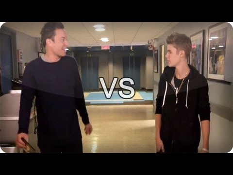 Jimmy Fallon vs Justin Bieber (Late Night With Jimmy Fallon) - UC8-Th83bH_thdKZDJCrn88g