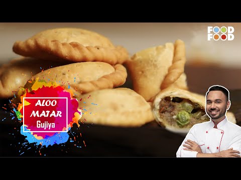 Aloo Matar Gujiya | FoodFood | Festive Feasts | Chef Saransh Goila - UCthIcpK06l9bhi9ISgreocw