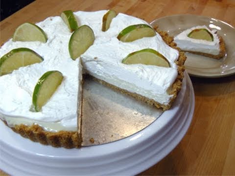 No-Bake Key Lime Pie from Scratch - Recipe Laura Vitale - Laura In The Kitchen Episode 58 - UCNbngWUqL2eqRw12yAwcICg