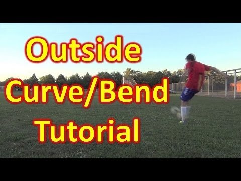 Outside Curve/Bend Soccer/Football Freekick Tutorial - vujojosh - UCUU3lMXc6iDrQw4eZen8COQ