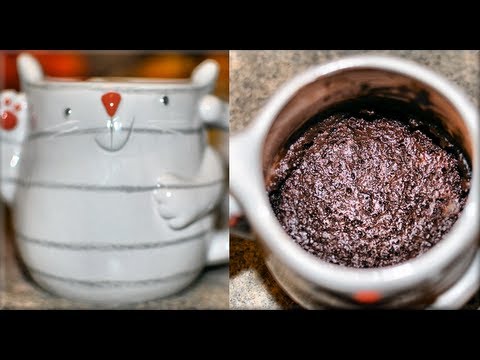 How to make Brownie in a Mug! Microwave brownies! - CookwithApril - UCX0kj_Hz-VY22eX9quwhwcA