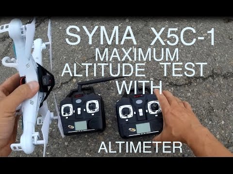 SYMA X5C MAXIMUM ALTITUDE TEST (BANGGOOD) - UC9l2p3EeqAQxO0e-NaZPCpA