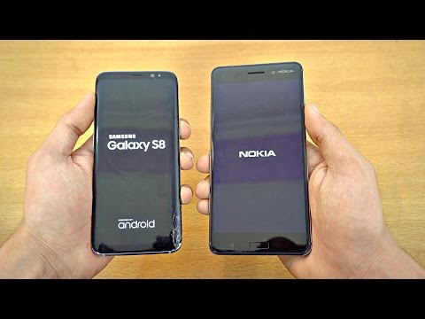 Samsung Galaxy S8 vs NOKIA 6 - Speed Test! (4K) - UCTqMx8l2TtdZ7_1A40qrFiQ