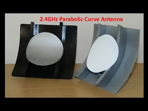 Parabolic Curve Antenna 2 4GHz - UCHqwzhcFOsoFFh33Uy8rAgQ