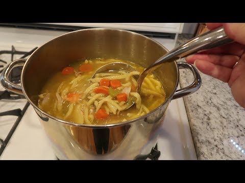How to Make "Homemade Chicken Noodle Soup" Step by Step Instructions