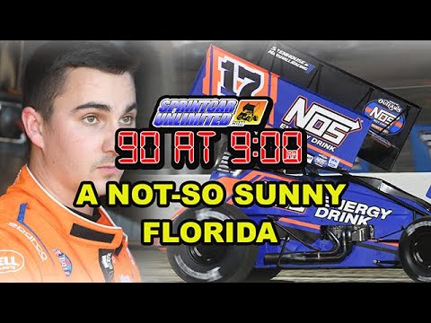 SprintCarUnlimited 90 at 9 for Monday, February 10th: Two drivers who had a rough DIRTcar Nationals - dirt track racing video image