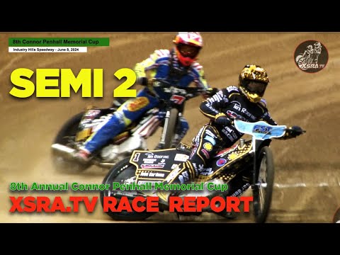 Ruml &amp; Novratil Battle It Out For The Win In Semi 2! #motorcycle #racing #brucepenhall - dirt track racing video image