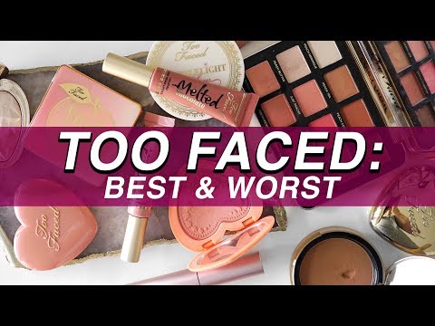 5 BEST & 5 WORST: TOO FACED | Jamie Paige - UCzqyss12CyV4jZtrhpksF4Q