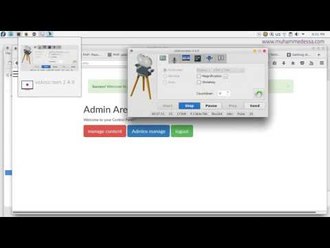 54   PHP & MySQL CMS using Session with pages and messages