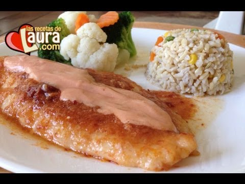 Filete de pescado en crema de Chipotle Las Recetas de Laura Recetas Light - UCbtJ9-FGxyT76V5ebEDNhgg