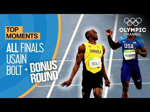 Usain Bolt | ALL Olympic finals + Bonus round | Top Moments - UCTl3QQTvqHFjurroKxexy2Q