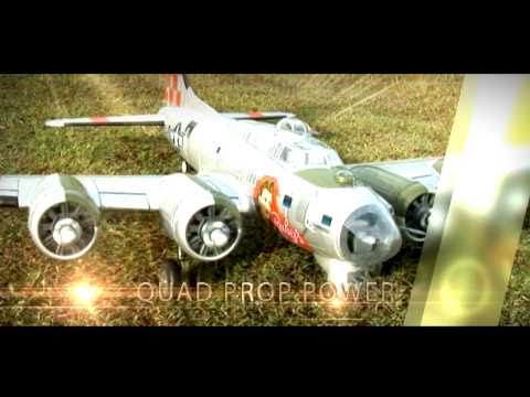 Freewing B-17 Flying Fortress (EPO) R/C Plane - default