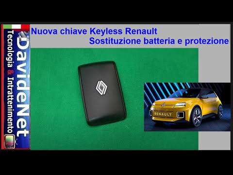 Sostituzione Della Batteria Del Telecomado Della Renault Clio Renault