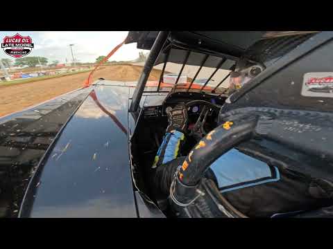 Lucas Oil Late Model Dirt Series | #40B - Kyle Bronson - Qualifying | Florence Speedway - dirt track racing video image