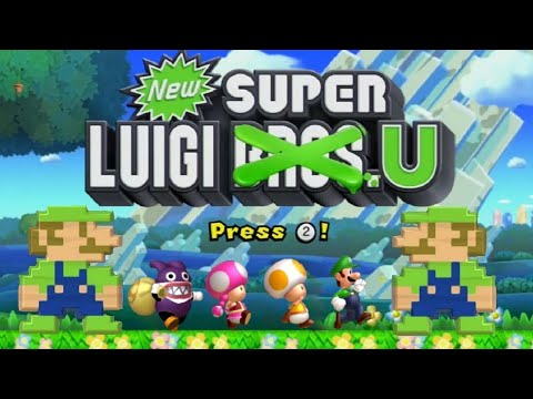 New Super Luigi U 100% Walkthrough Part 1 - World 1 - Acorn Plains (1-1, 1-2) All Star Coins - UCg_j7kndWLFZEg4yCqUWPCA