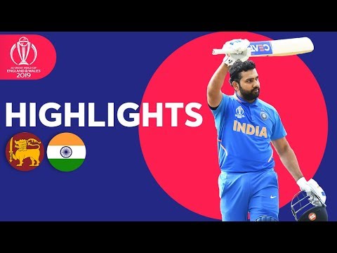 Video - CRICKET Sri Lanka vs India - Match HIGHLIGHTS | ICC Cricket World Cup 2019