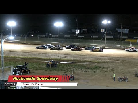 Rockcastle Speedway - Crown Vic Feature - 6-7-2024 - dirt track racing video image