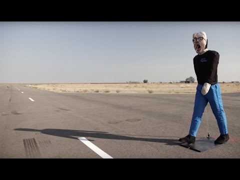 Adam Savage Demos Pedestrian Automatic Emergency Braking - UCiDJtJKMICpb9B1qf7qjEOA