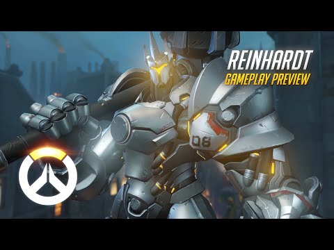 Reinhardt Gameplay Preview | Overwatch | 1080p HD, 60 FPS - UClOf1XXinvZsy4wKPAkro2A