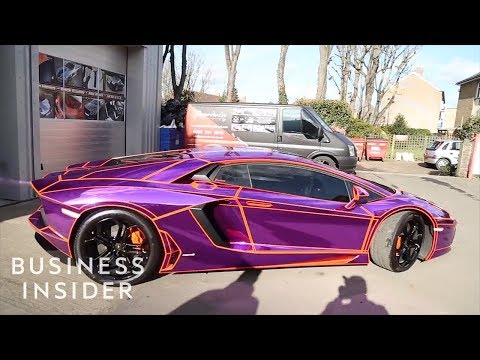 Meet The Guy Who Wraps Celebrities' Luxury Cars - UCcyq283he07B7_KUX07mmtA