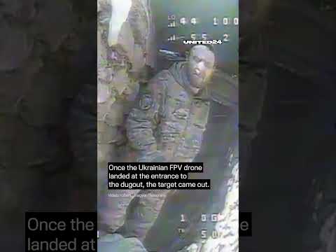 Ukrainian Fighters Used an Ambush With FPV Drone Against Russian Soldier #warinukraine - UCX-xHRN9CnoXto5gcPskANA