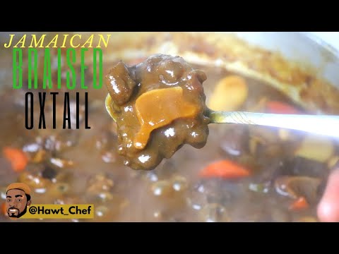 How To Cook Authentic Jamaican Oxtail | NO PRESSURE COOKER | Falls From The Bone