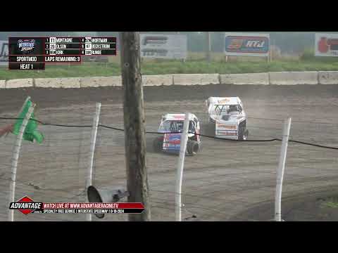 Modified Summer Challenge Series | LIVE LOOK-IN | Interstate Speedway - dirt track racing video image