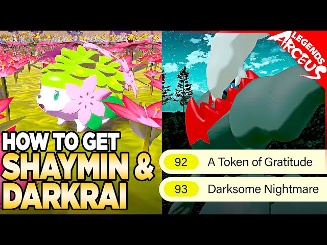 Pokemon Legends Arceus: How To Get Darkrai