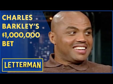 Charles Barkley's $1,000,000 Super Bowl Bet video clip