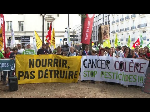 Anti-Duplomb law demonstrators rally outside French National Assembly | AFP