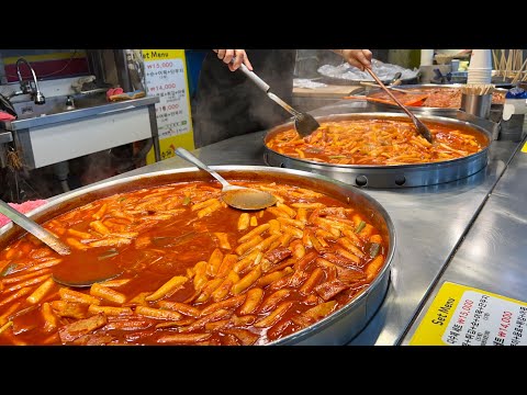 떡볶이 장사만 21년! 시장 떡볶이 맛집으로 소문나, 밀키트 까지 출시해 대박터진 분식집 Tteokbokki(spicy rice cake) - Korean street food