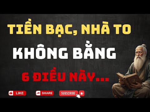 NHÀ CAO CỬA RỘNG cũng KHÔNG BẰNG 6 thứ Này