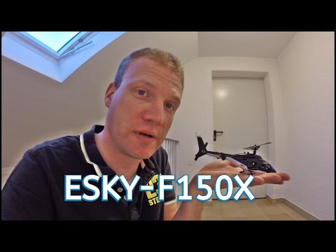 Esky-F150 // Airwolf // Bell 222 // unboxing // Microhelikopter // RTF // Flugtest! //CC3D - UCNWVhopT5VjgRdDspxW2IYQ