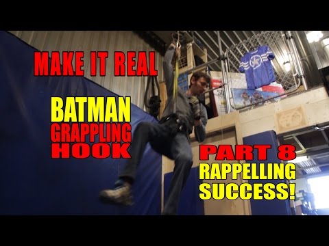 Batman Grappling Hook Part 8 -- SUCCESSFUL RAPPEL! - UCjgpFI5dU-D1-kh9H1muoxQ