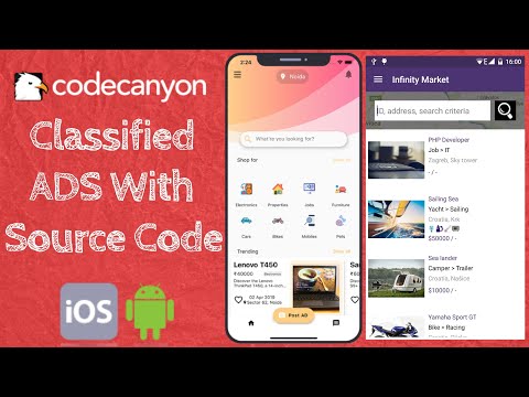Admin Panel With Source Code || How to make classified ads app in android studio