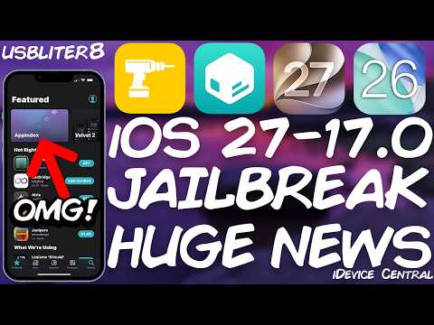 The IMPOSSIBLE Happened! New iOS BootROM Exploit RELEASED (A12 & A13) - iOS 27 JAILBREAK (usbliter8)
