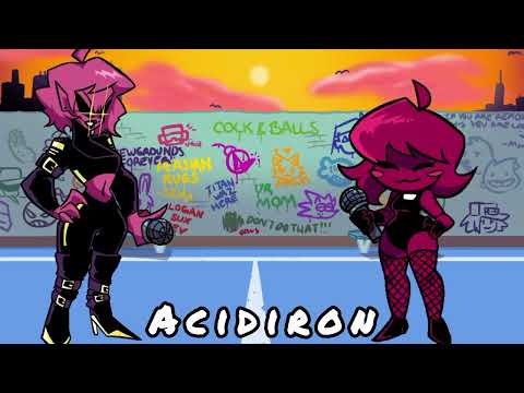 (REQUEST)Acidiron but Minus Mommy Mearest and Minus GF(FNF COVER)