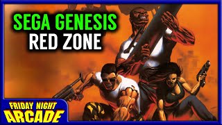 Red Zone - Sega Genesis Game Review | Friday Night Arcade