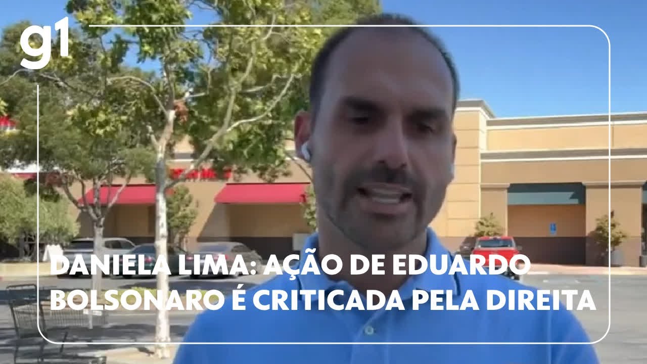 Daniela Lima Ação de Eduardo Bolsonaro é criticada pela direita