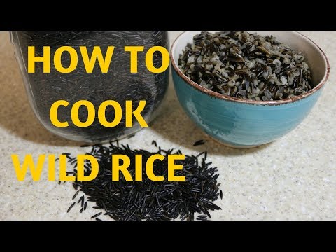 WILD RICE | HOW TO COOK |  Alkaline Electric Dr Sebi Approved