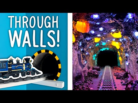 I Built a LEGO Train Around My CEILING!