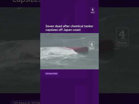 Seven dead after chemical ship capsizes near Japan