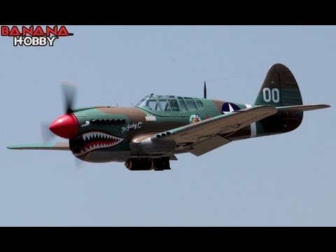 Super P-40E Warhawk Flight Review in HD! Huge 79'' Wingspan Warbird - UCUrw_KqIT1ZYAeRXFQLDDyQ