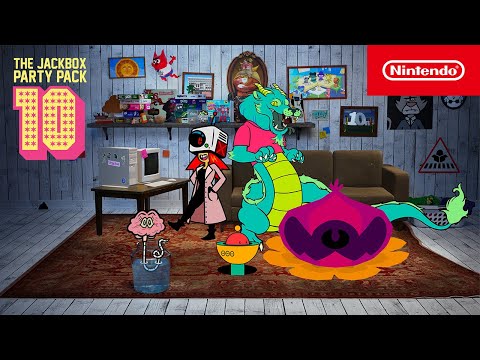 The Jackbox Party Pack 10 - Launch Trailer - Nintendo Switch