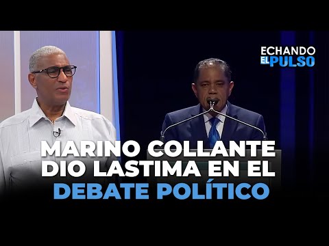 Johnny Vásquez | "Marino Collante dio lastima en el debate político" | Echando El Pulso