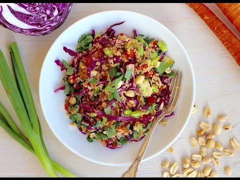 Salad Recipe: Thai Style Quinoa Salad by Everyday Gourmet with Blakely - UC_WMyJMgMjKQod3FILMmw7g