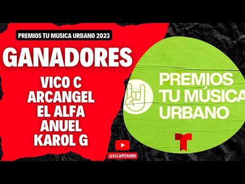 Premios Tu Música Urbano 2023 y todos sus ganadores