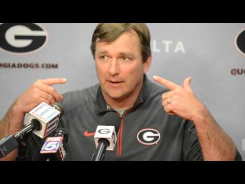 UGA coach Kirby Smart talks spring practice, A.J. Turman transfer &
more