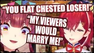Marine & Ange Compete for Viewer Marriages by Screaming About Their (u